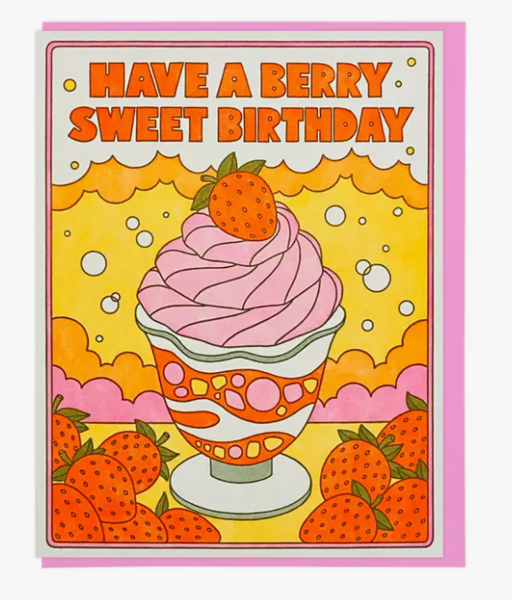 Berry Sweet Birthday Card