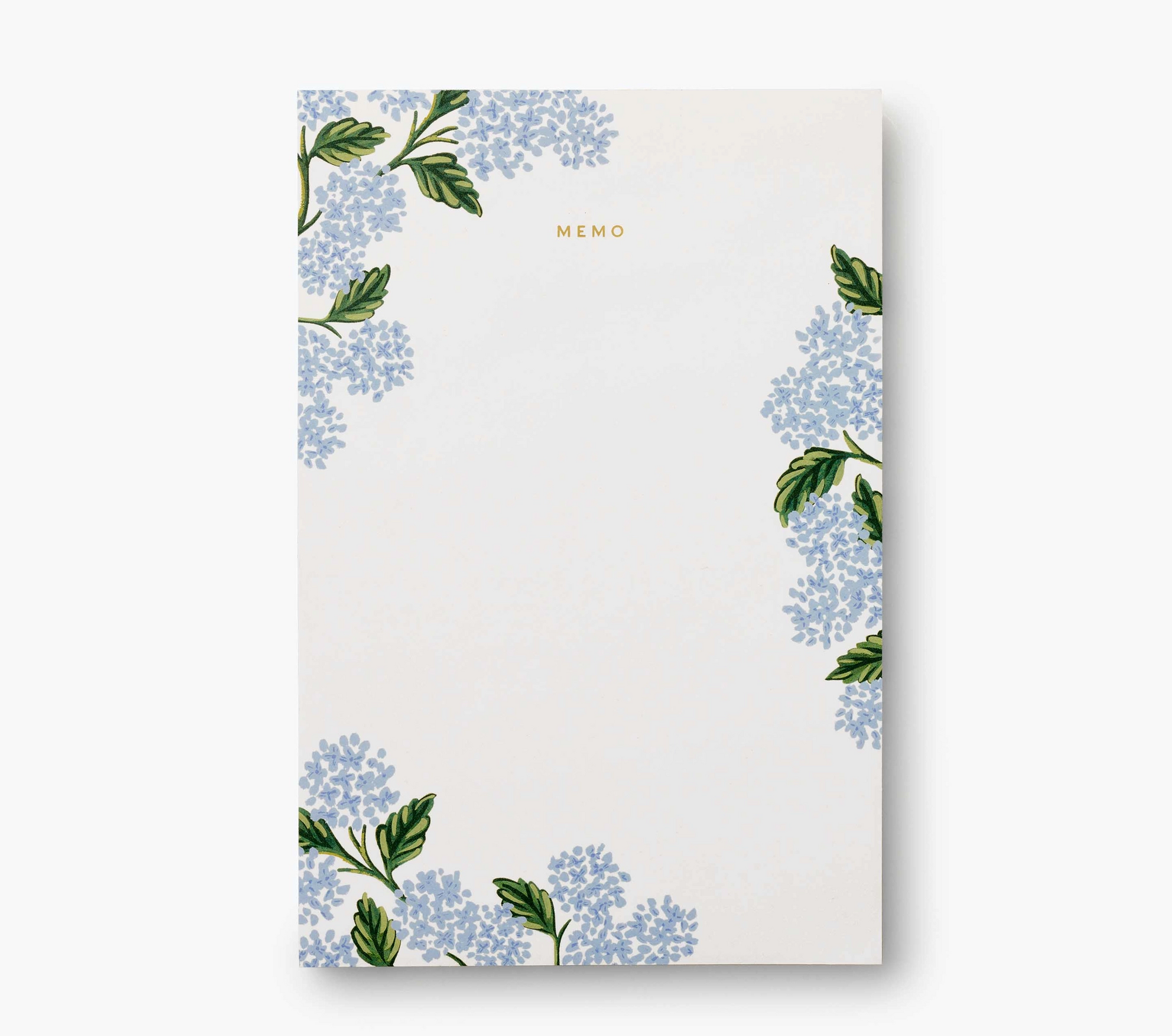 Hydrangea Memo Notepad