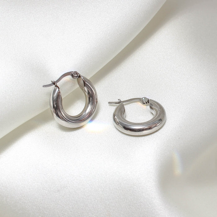 Mashallah | Classic Hoops Small (Silver)