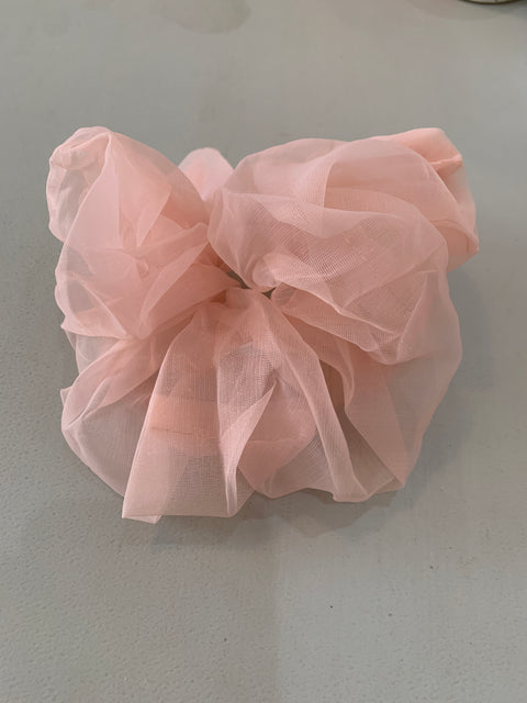 Oversized Organza Scrunchies