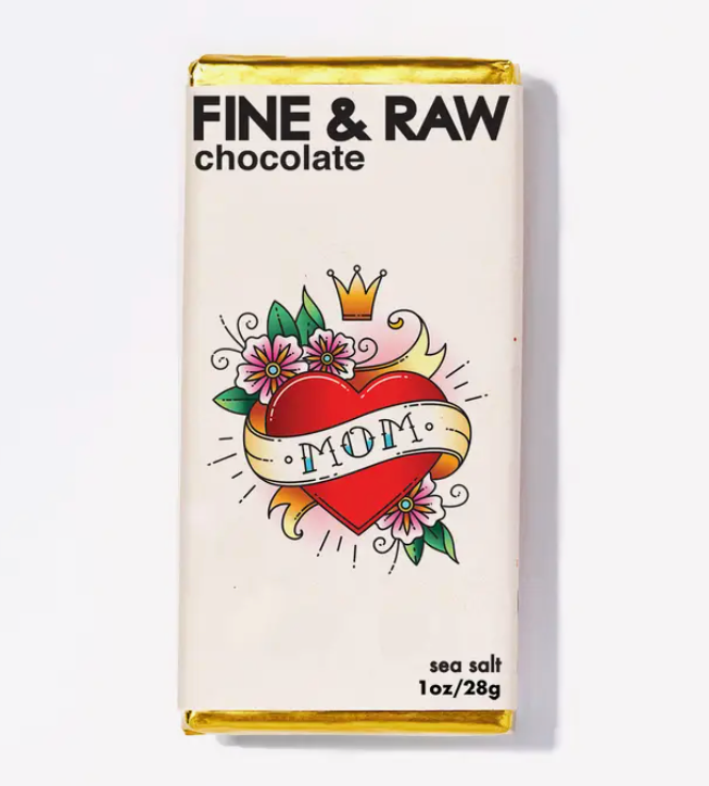 Mother's Day 1oz Sea Salt Chocolate Bar