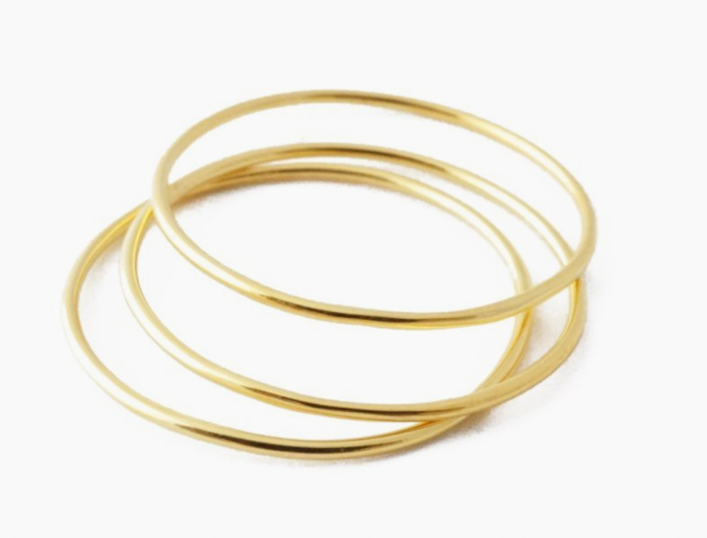 Gold Stacking Ring