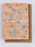 Painter Flower Love Card
