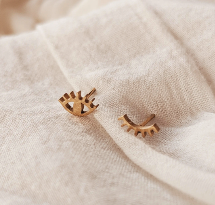 Wink Wink Stud Earrings