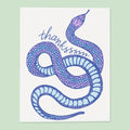 Thanksss Snake Card