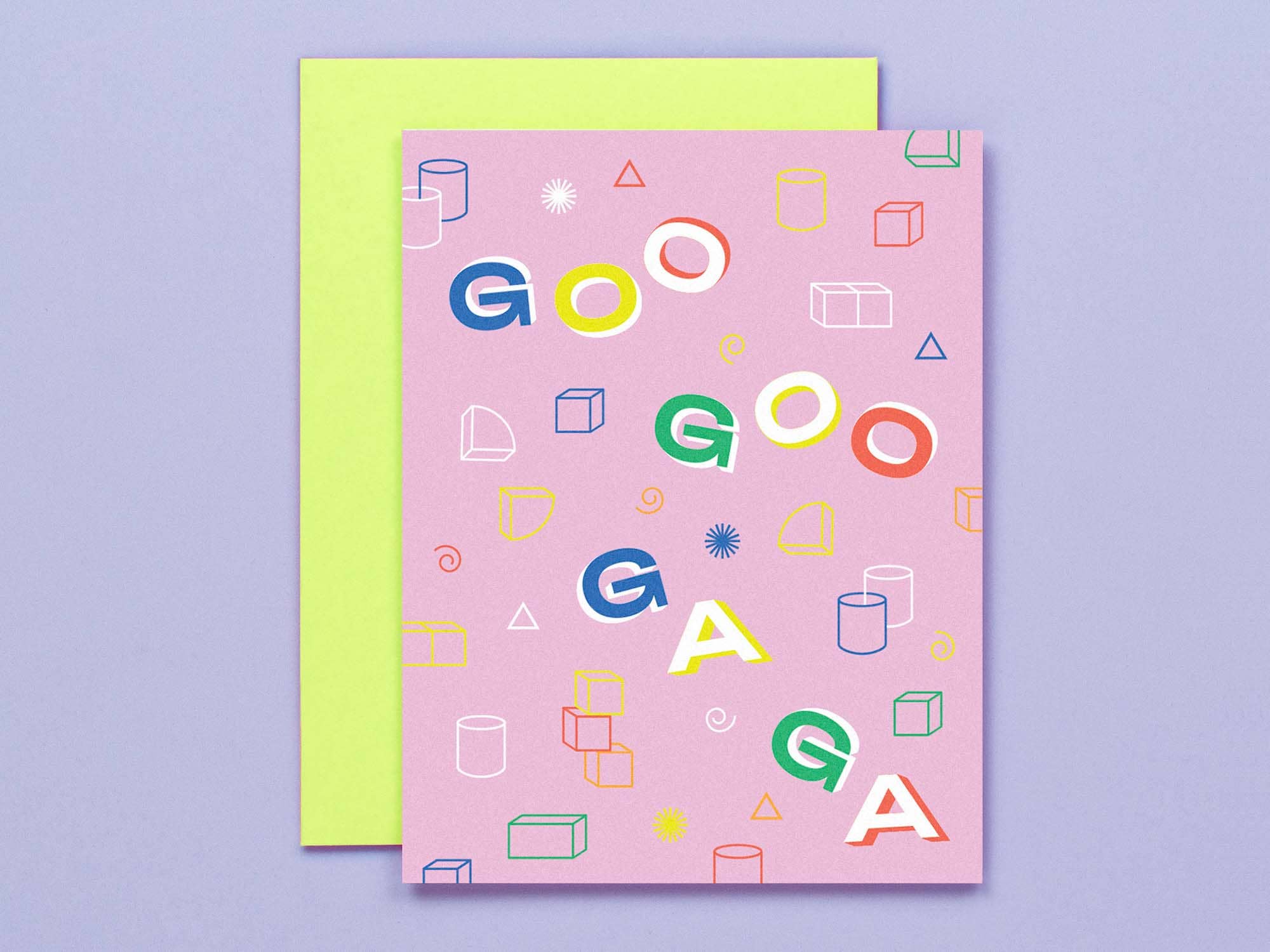 Baby Talk Baby Card - Stay Forever