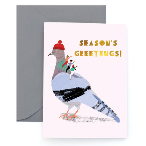 Rock Pigeon Holiday Card (Boxed Set of 8)
