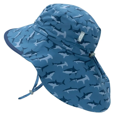 Shark - Navy Trim | Aqua Dry Adventure Hat