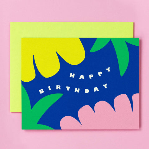 Tropical Birthday Card