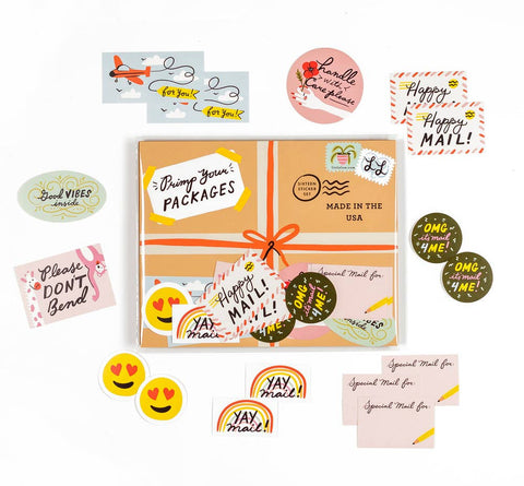 Primp Your Packages Sticker Set