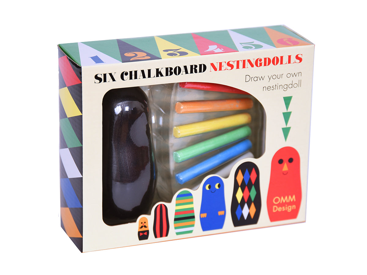 DIY Matryoshka Chalk Set