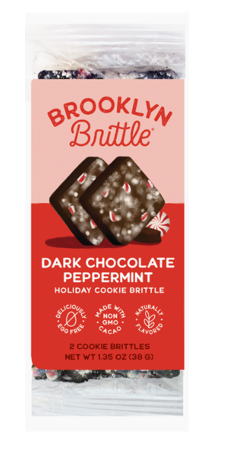 Brooklyn Brittle Snack Pack Dark Chocolate Peppermint