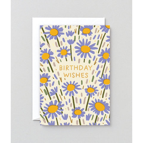 Flower Field Birthday Card