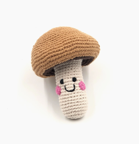 Crochet Fruits & Veggies Rattle