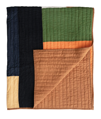 Recycled Cotton Patchwork Quilt