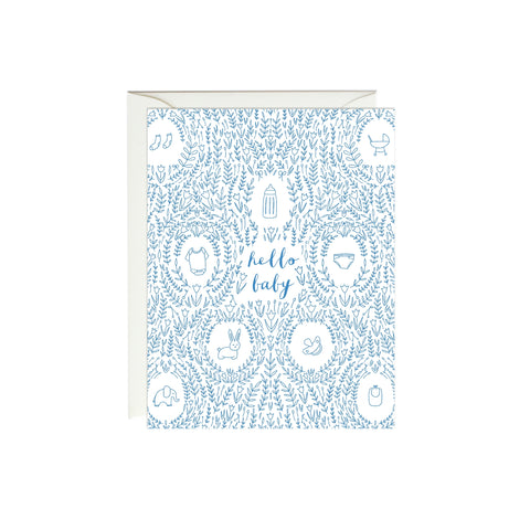 Medallions Baby Card