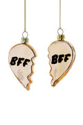 BFF Gold Heart - Set of 2