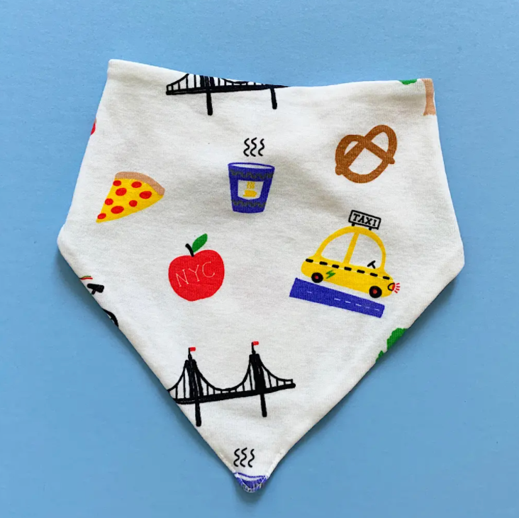 Estella | Organic Baby Bib - Big City