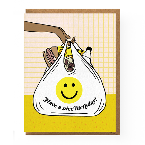 Deli Bag Birthday Card