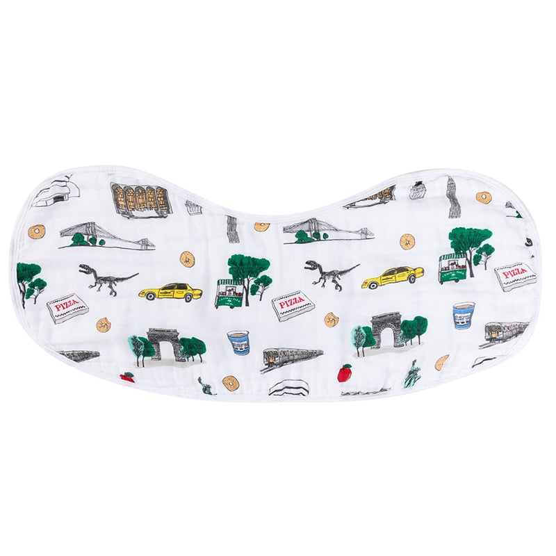 New York City Burp Cloth / Bib Combo - Stay Forever