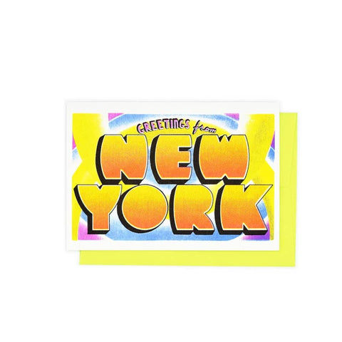 Next Chapter Studios | Greetings from New York Card