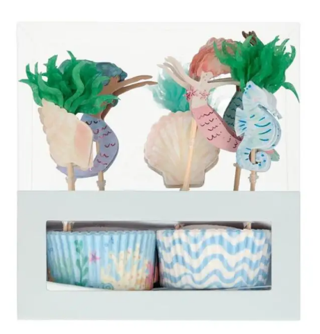 Mermaid Cupcake Kit
