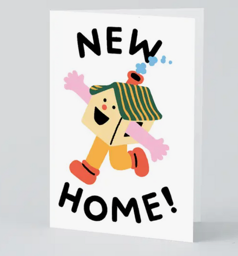 Happy House New Home Card
