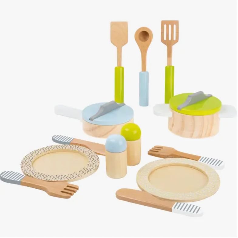 Small Foot Crockery & Cookware Playset