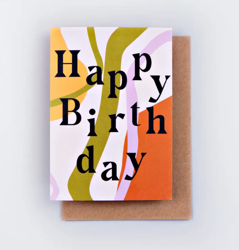 Andalucia Birthday Card
