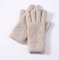 Knit Acrylic Touchscreen Gloves