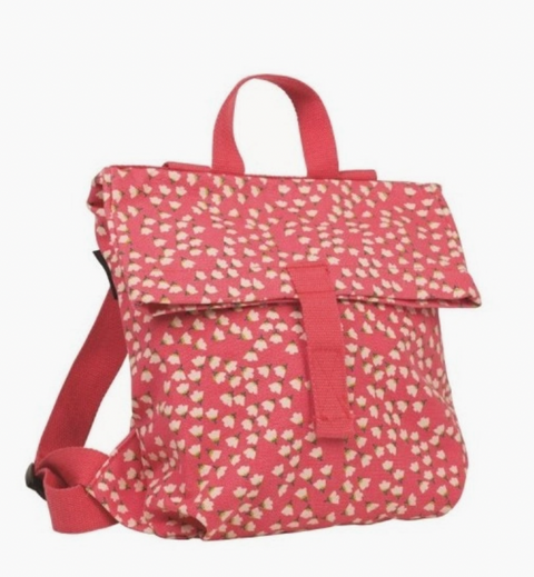 Pink Floral Backpack