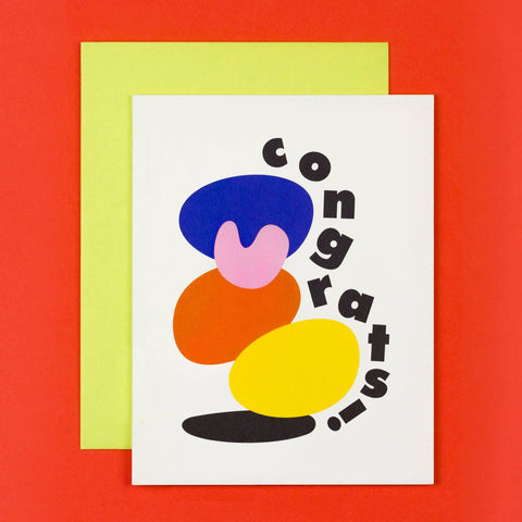 Congrats Stack Card