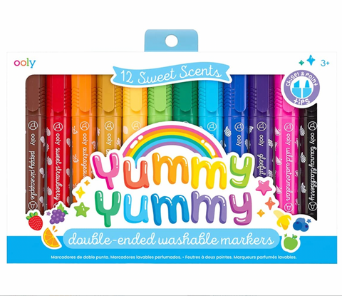 Yummy Yummy Scented Markers - Set of 12