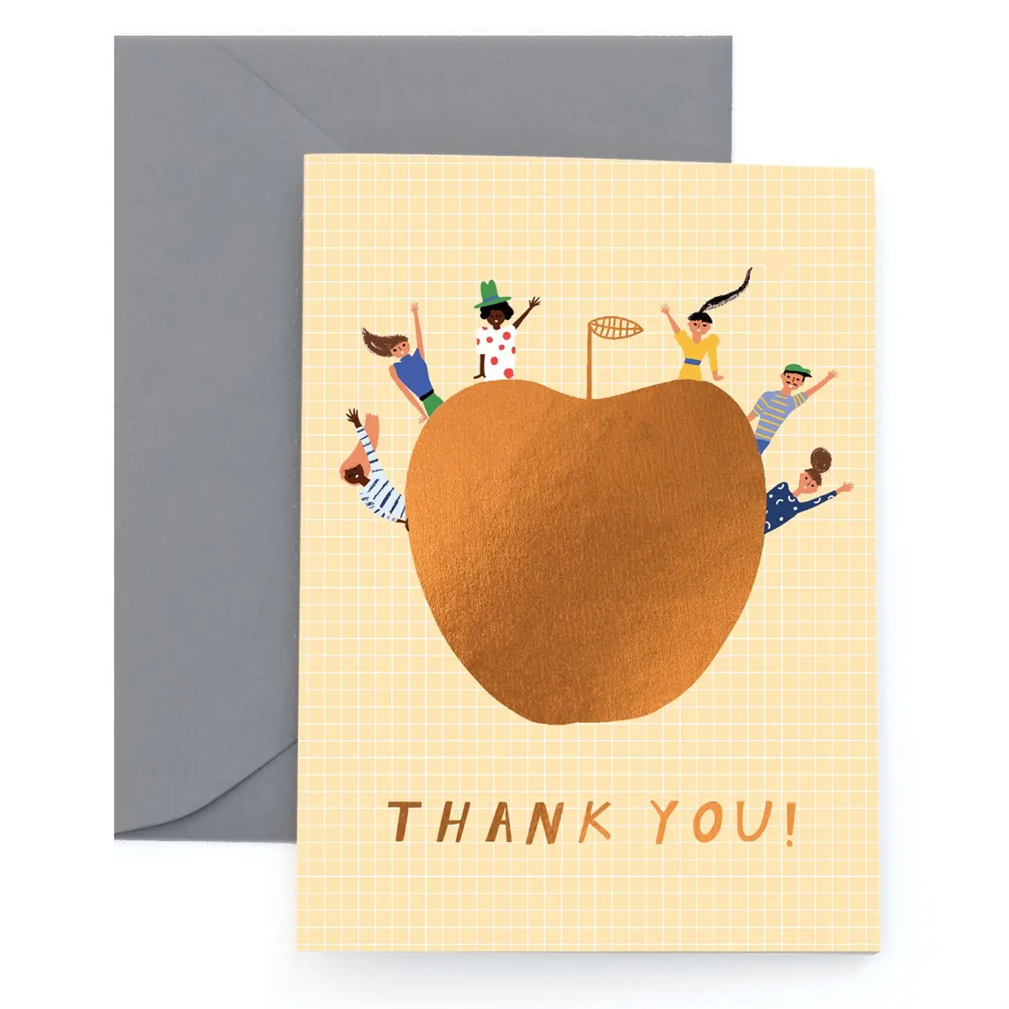 An Apple A Day Thank You Card (Boxed set of 8)