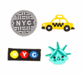 NYC Sticker Patch Set