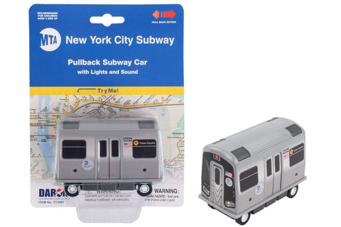 MTA Pullback Subway Car Light & Sound