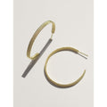 Rover & Kin | Texturized Hoops Gold (1.5")