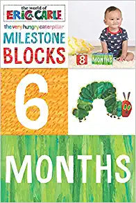 The Very Hungry Caterpillar Milestone Blocks