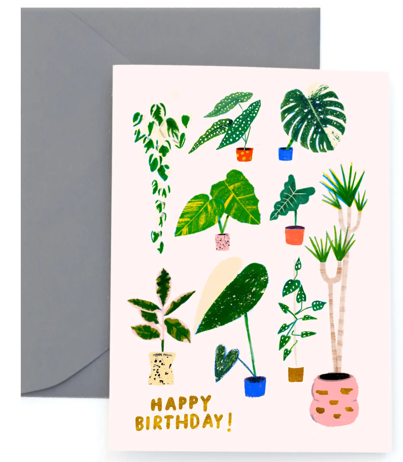 Garden Party Birthday Card