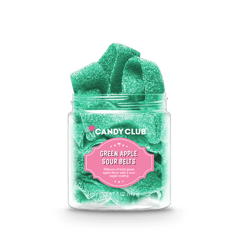 Candy Club Green Apple Sour Belts
