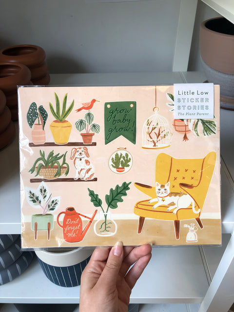 Sticker Stories Plant Parent