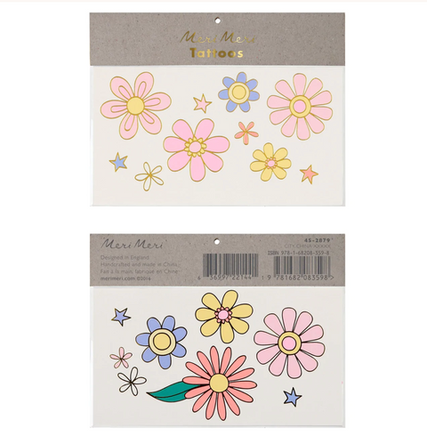 Psychedelic 60s Large Tattoos