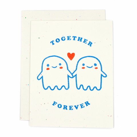 Together Forever Ghosts Card
