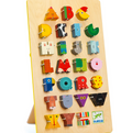Wooden Graphic Animal Letters