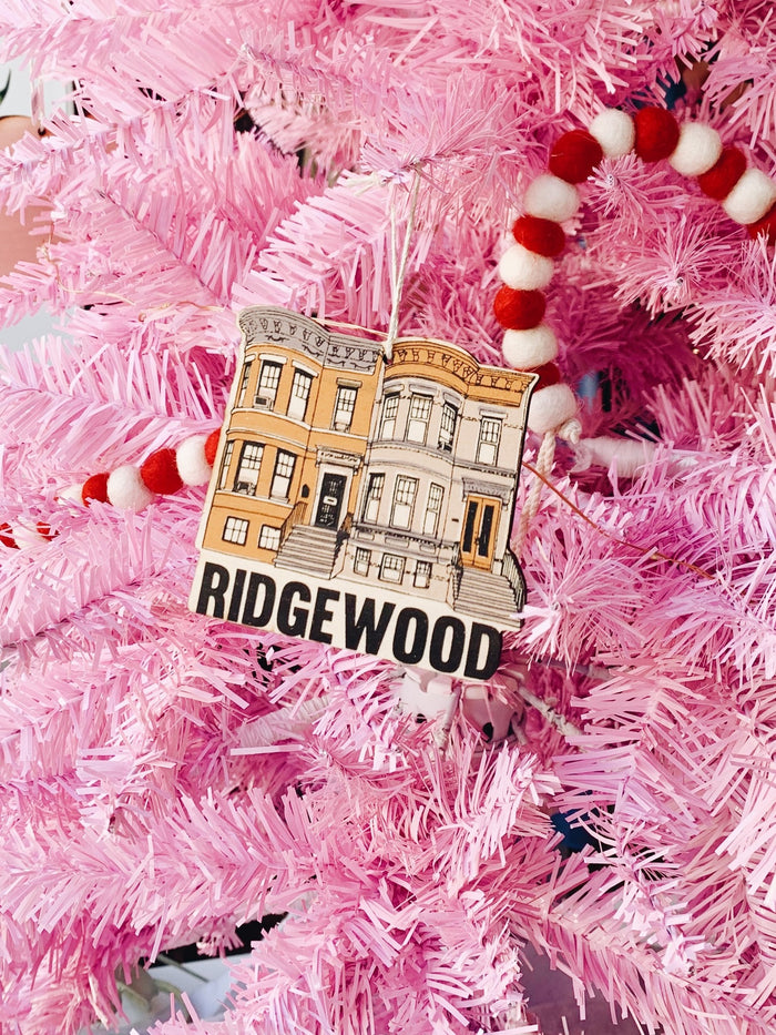 Ridgewood Rowhouse Ornament