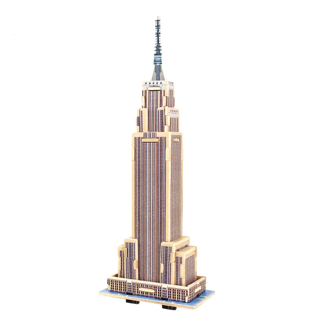 3D Wooden Puzzle: Empire State Building