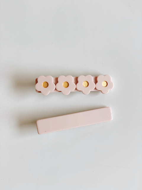 Flower Bar Clips (Set of 2)