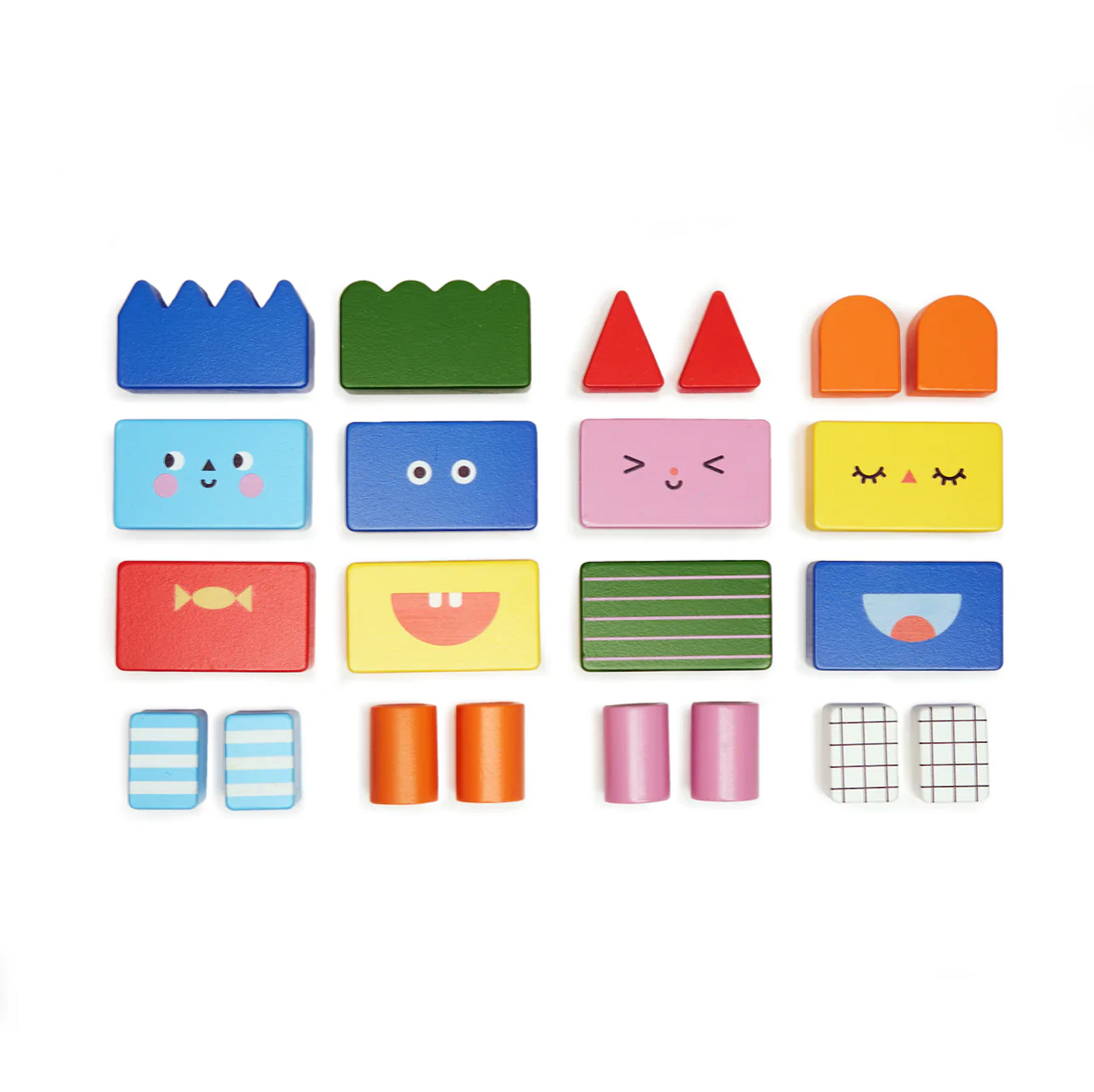 Stack & Mix Wooden Building Blocks