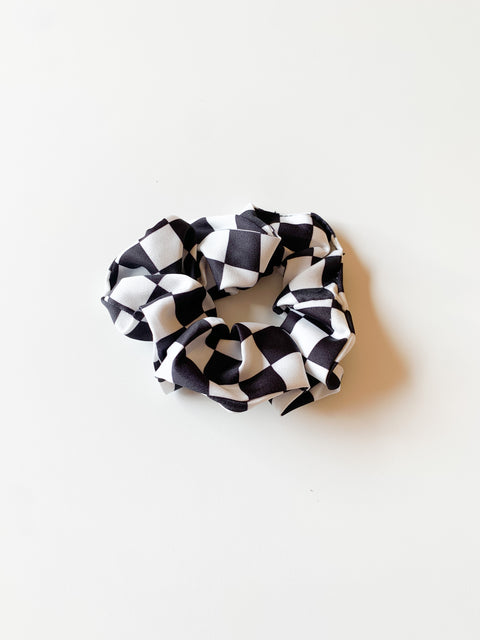Checkered Scrunchies
