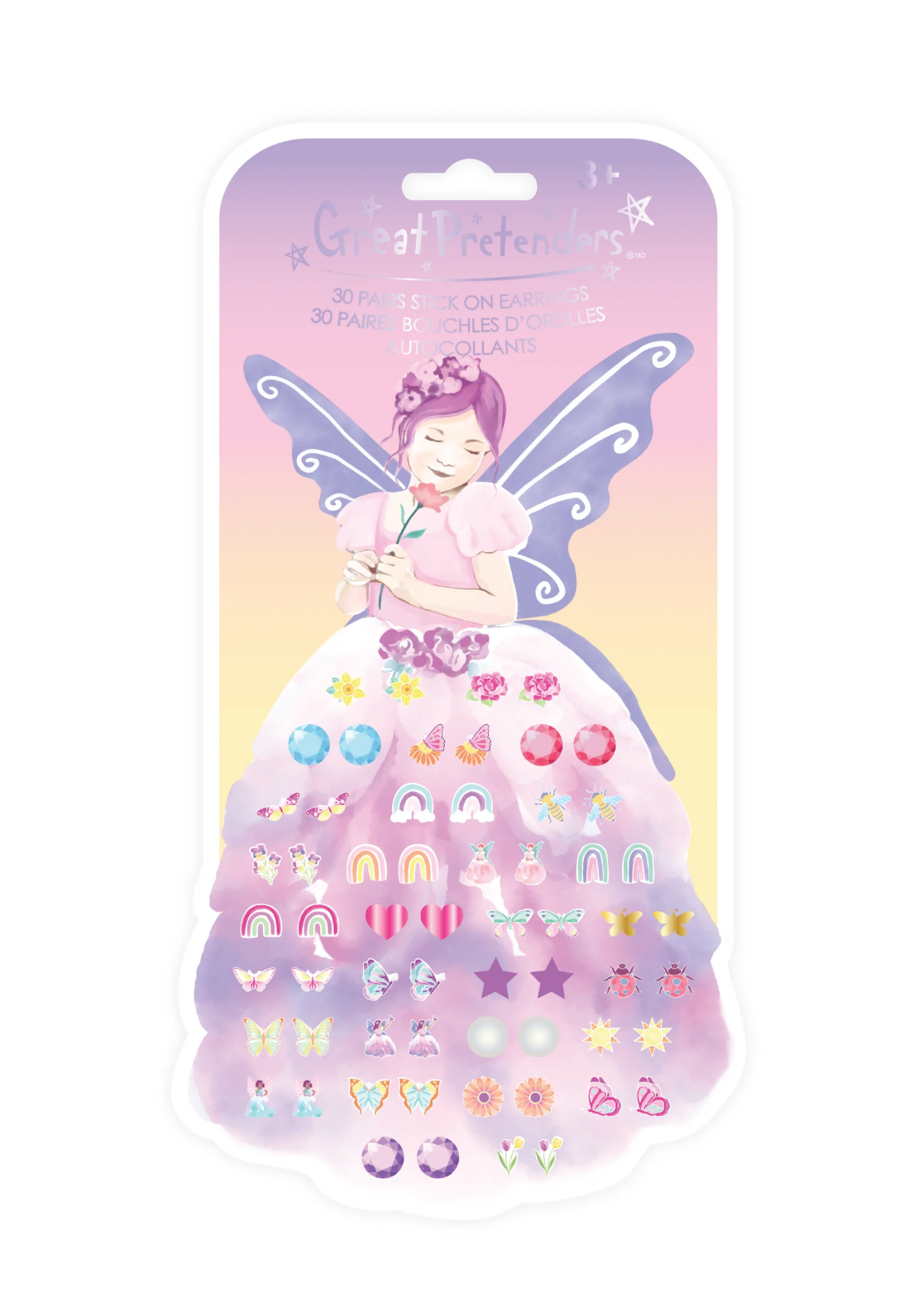 Butterfly Fairy Triana Sticker Earrings - Stay Forever